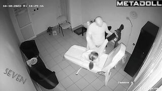 This couple doesn't care about patients - they fuck in the cabinet