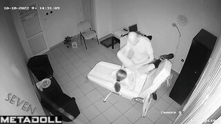 This couple doesn't care about patients - they fuck in the cabinet