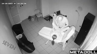 This couple doesn't care about patients - they fuck in the cabinet
