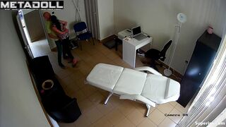 Wife comes to her husband at his work (but they couldn't hold passion)