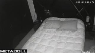 She was lying on the bed and was bored and he came and fucked her