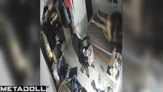 Spouses enjoying their young sex passion (home hidden camera)