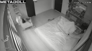 Masturbation before work is awesome thing for lustful girls, look