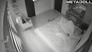 Masturbation before work is awesome thing for lustful girls, look