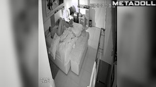 Tattooed couple knows how to please each other / home secret tape