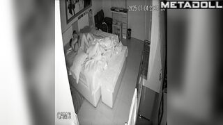 Tattooed couple knows how to please each other / home secret tape