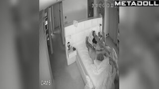 Wife making her bestie cunni during threesome with her husband