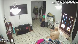 Bald old fart s cutting his nails now - spy camera