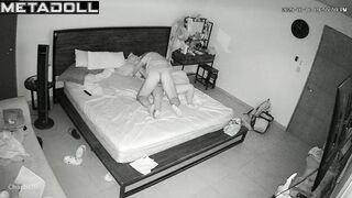 Wife and husband fucking drunk after night party, look