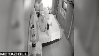 Chubby couple can do it all mornings and nights, hidden video