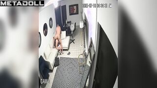 Sneaky neighbor installed a cam in their living room to jerk off alone