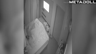 Modest neighbor installed a camera in their bedroom to please himself