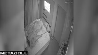 Modest neighbor installed a camera in their bedroom to please himself