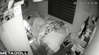 Stupid neighbor installed a cam in their bedroom to jerk off