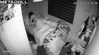 Stupid neighbor installed a cam in their bedroom to jerk off