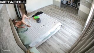She uses new masturbation technique to achieve the highest pleasure