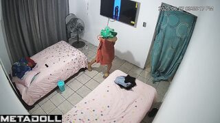 Amazing girl gets ready for a walk [help her to get everything done]