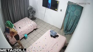 Amazing girl gets ready for a walk [help her to get everything done]