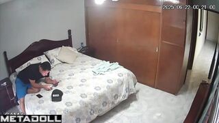 Become a witness of couple's private life - his wife will please you