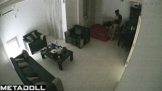 Blowjob in the living room - they are ready to do it everywhere