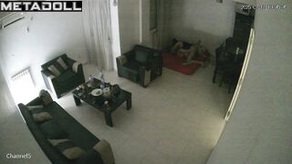 Blowjob in the living room - they are ready to do it everywhere