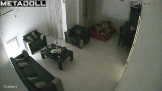 Blowjob in the living room - they are ready to do it everywhere