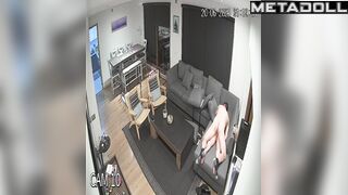 He literally attacked her on the couch, secret tape