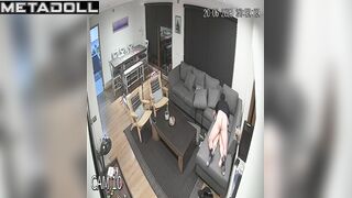 He literally attacked her on the couch, secret tape
