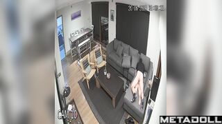 He literally attacked her on the couch, secret tape
