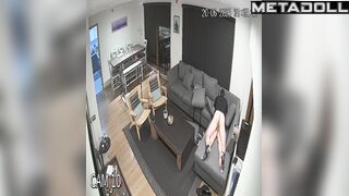 He literally attacked her on the couch, secret tape