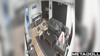 He literally attacked her on the couch, secret tape