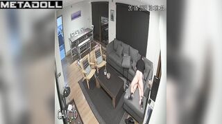 He literally attacked her on the couch, secret tape