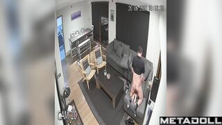 He literally attacked her on the couch, secret tape