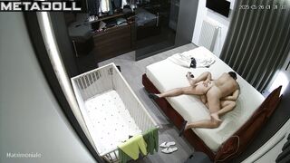 They decided to have sex while their little relative was sleeping