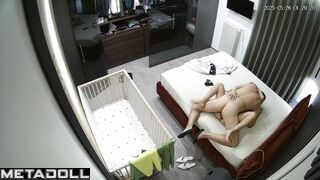 They decided to have sex while their little relative was sleeping