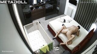 They decided to have sex while their little relative was sleeping