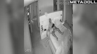 This guy having sex with a milf and her sexy daughter