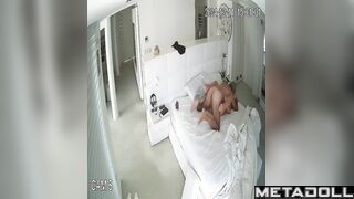 Busty whore and her sugar daddy (hidden bedroom video)