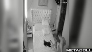 Black couple fucking hot after evening at restaurant