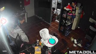 Black mommy is getting ready for bed (solo scenes)