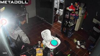Black mommy is getting ready for bed (solo scenes)