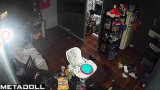 Black mommy is getting ready for bed (solo scenes)