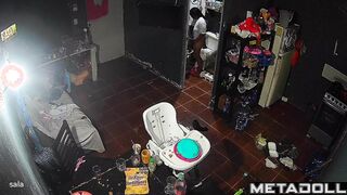Black mommy is getting ready for bed (solo scenes)