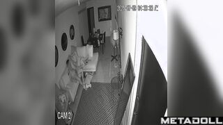 Cunnilingus after hearty dinner / living room video