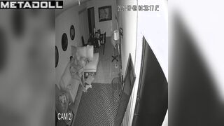 Cunnilingus after hearty dinner / living room video
