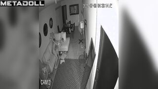 Cunnilingus after hearty dinner / living room video