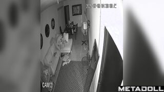 Cunnilingus after hearty dinner / living room video
