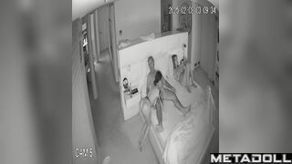 His lover's daughter making him blowjob (swinger home)