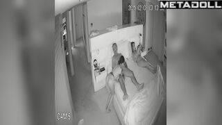 His lover's daughter making him blowjob (swinger home)