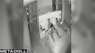 His lover's daughter making him blowjob (swinger home)